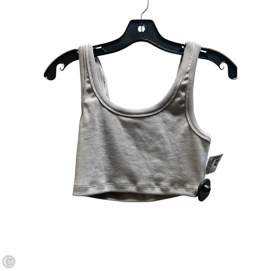 Tank Top By Clothes Mentor In Grey, Size: S