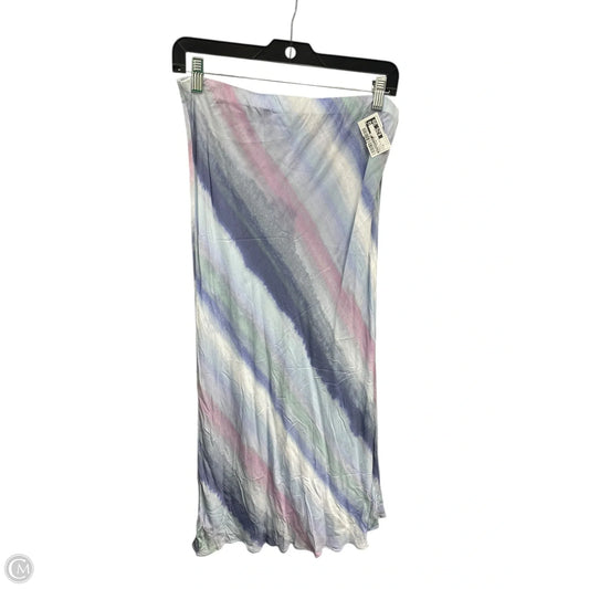 Dress Casual Midi By Anthropologie In Purple, Size: M