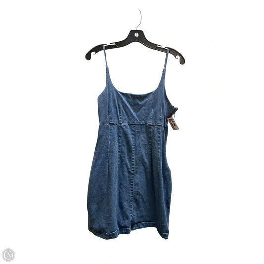 Dress Casual Short By Forever 21 In Blue, Size: M