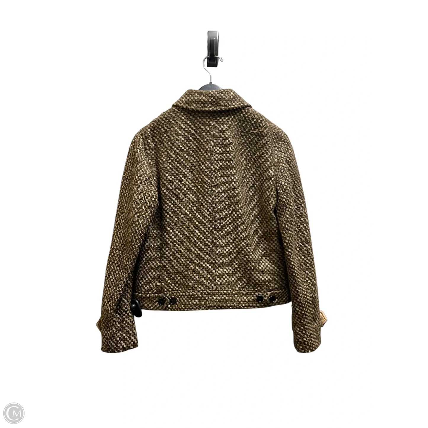 Coat Wool By Lauren By Ralph Lauren In Brown, Size: 4