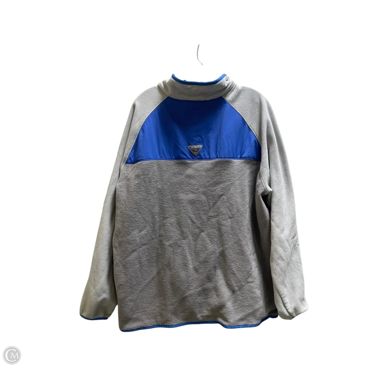 Top Long Sleeve By Columbia In Grey, Size: Xxl