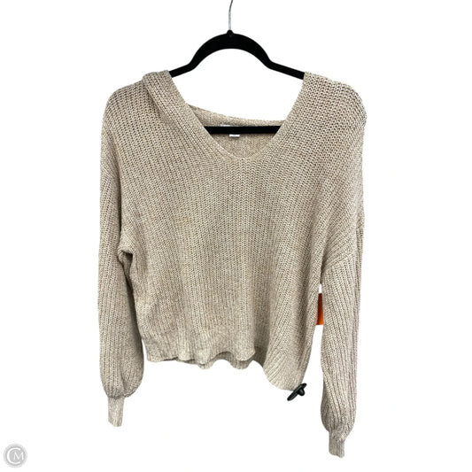 Sweater By American Eagle In Beige, Size: Xs