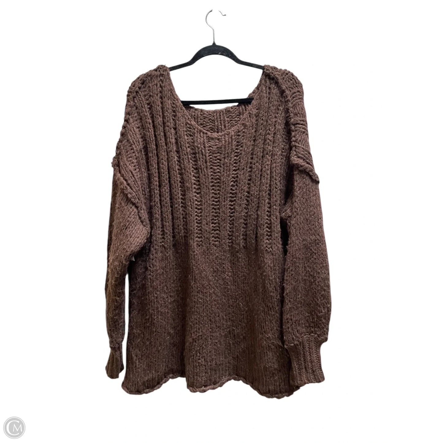 Sweater By Free People In Brown, Size: L