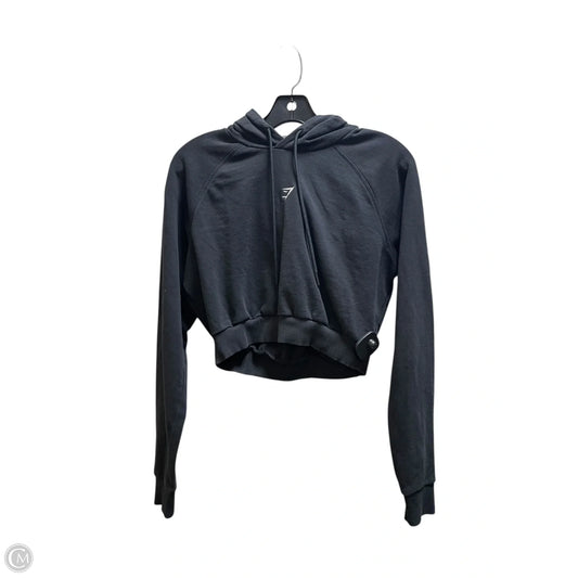 Sweatshirt Hoodie By Gym Shark In Black