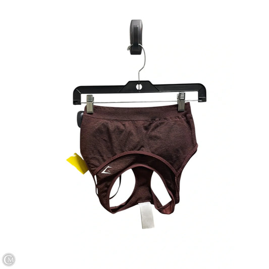 Athletic Bra By Gym Shark In Brown, Size: S