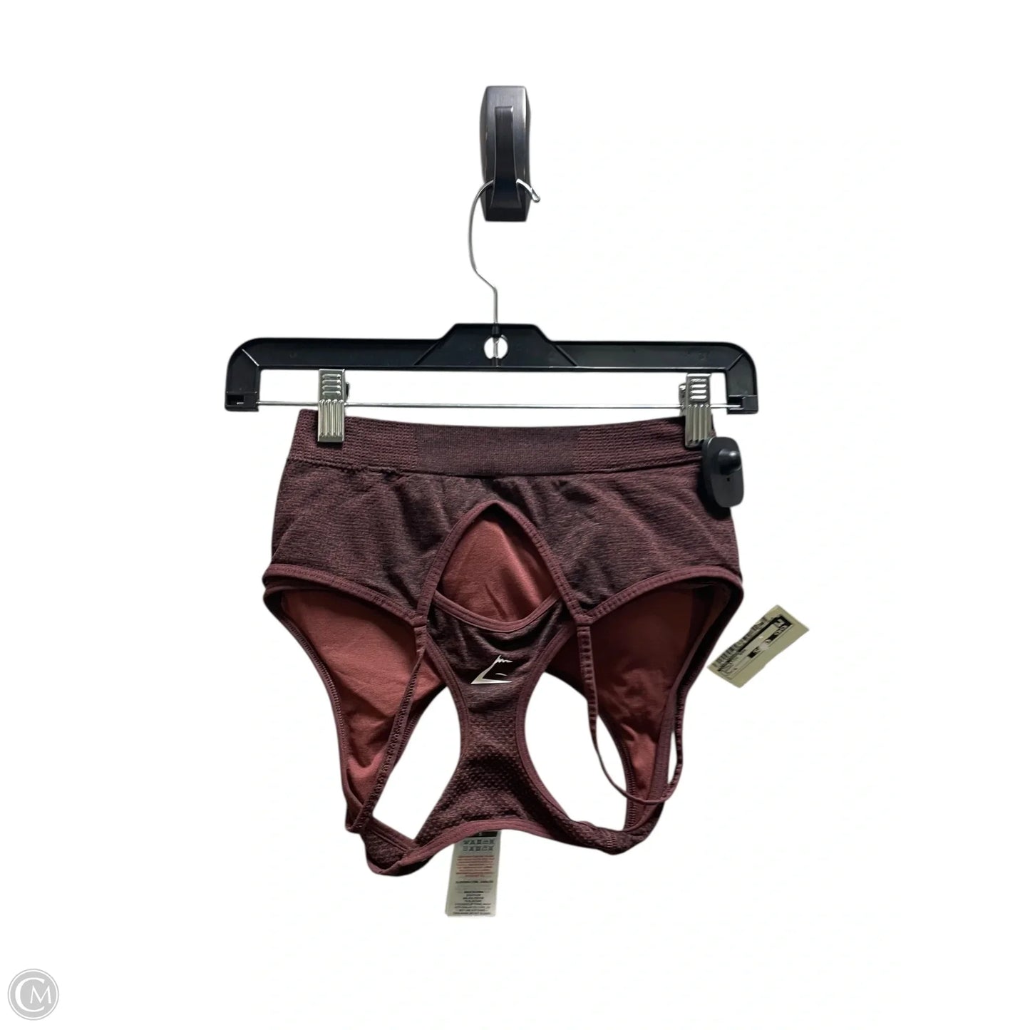 Athletic Bra By Gym Shark In Brown, Size: S