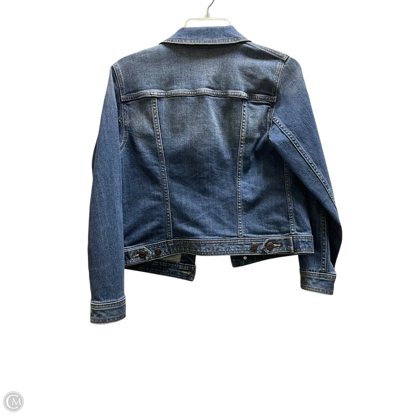 Jacket Denim By Talbots In Blue, Size: S