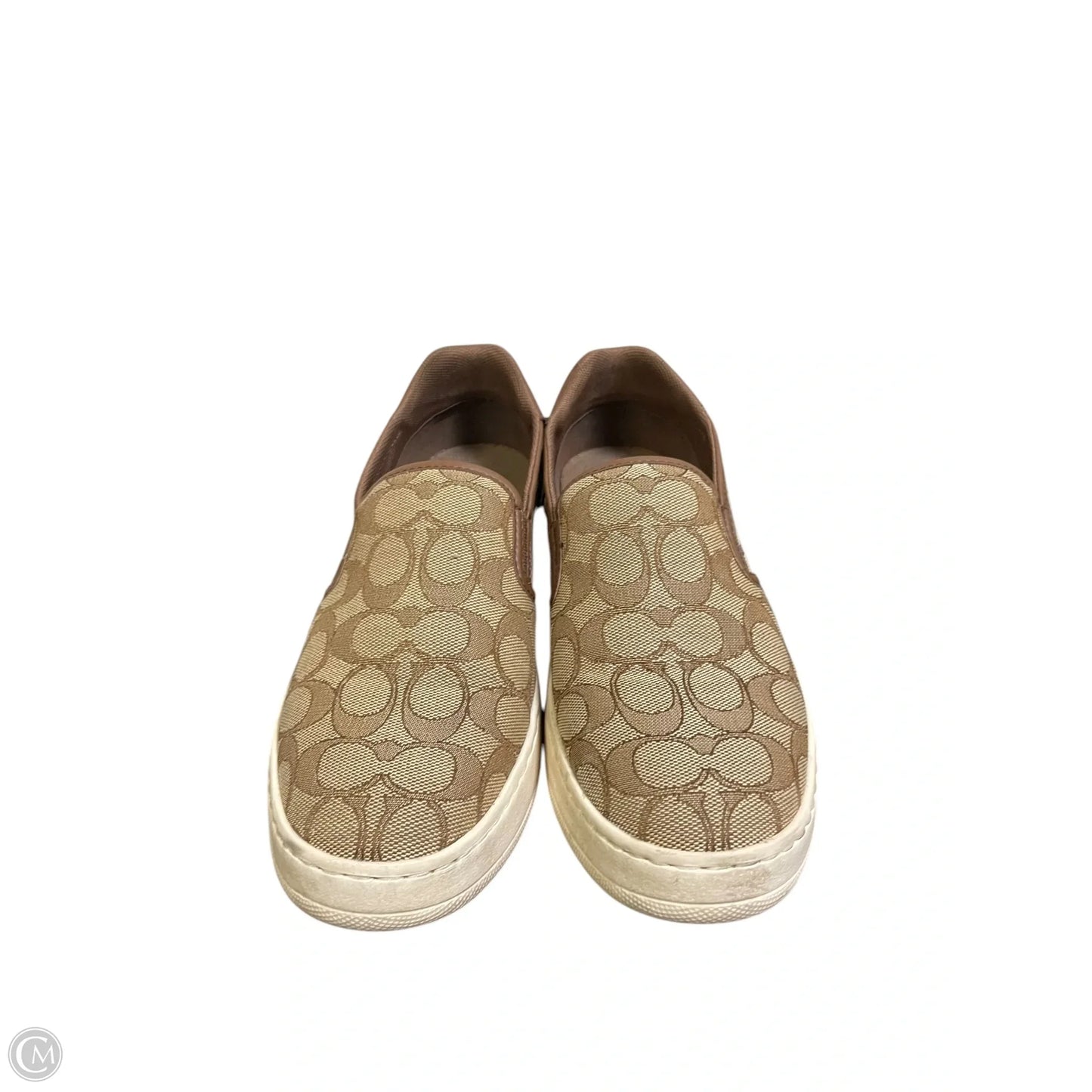 Shoes Designer By Coach In Beige, Size: 7