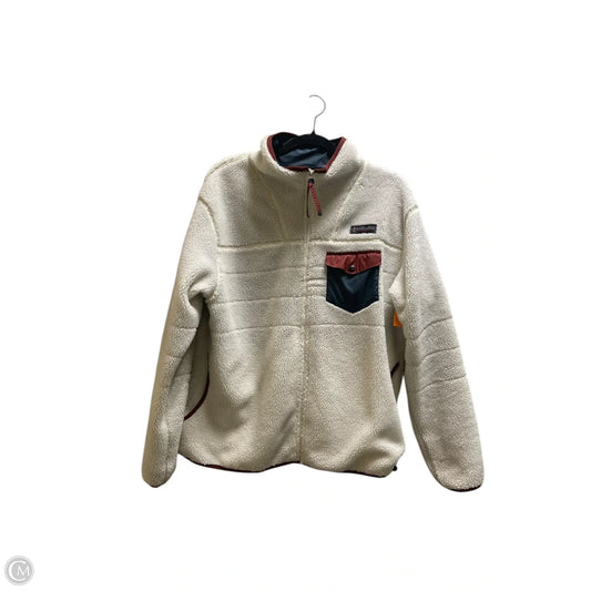 Sweatshirt Collar By Columbia In Cream, Size: Xl