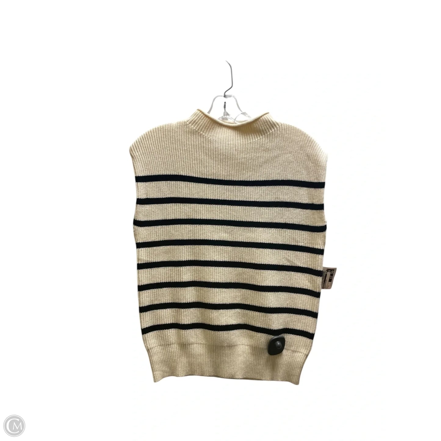 Top Sleeveless By Anrabess In Cream, Size: S