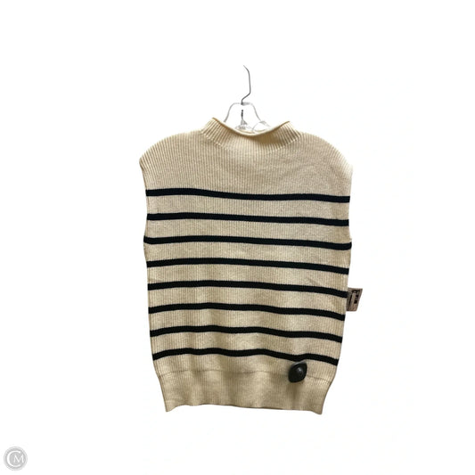 Top Sleeveless By Anrabess In Cream, Size: S
