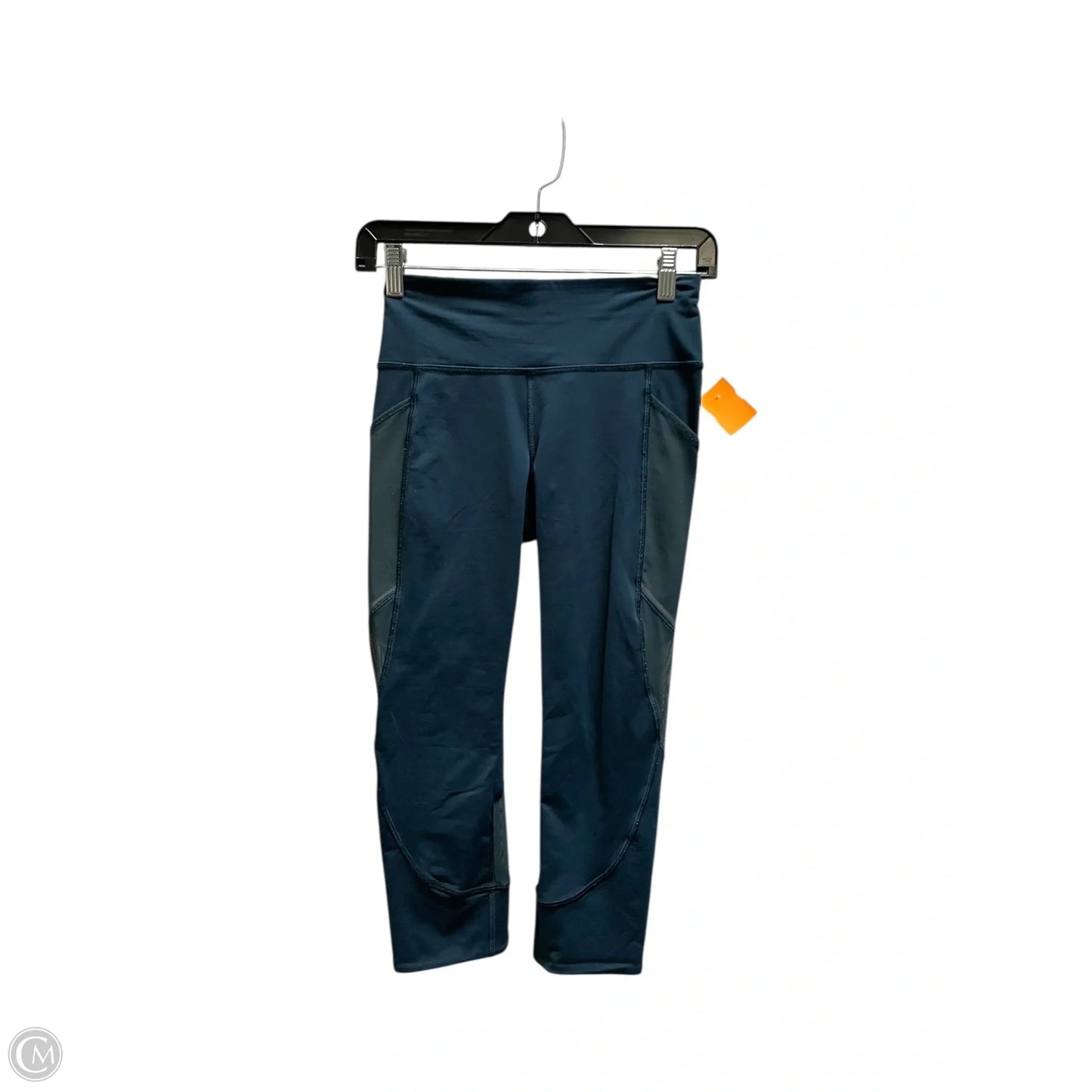 Athletic Leggings By Lululemon In Blue, Size: 4