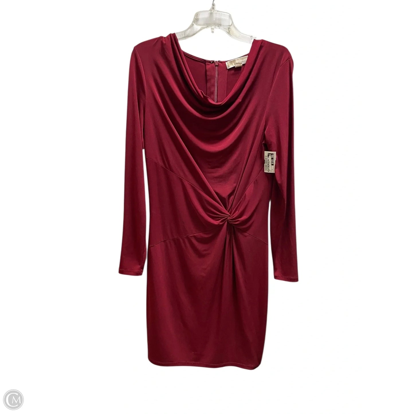 Dress Casual Midi By Michael By Michael Kors In Red, Size: S