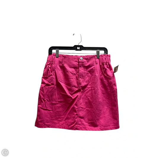 Skirt Mini & Short By Hyfve In Pink, Size: L