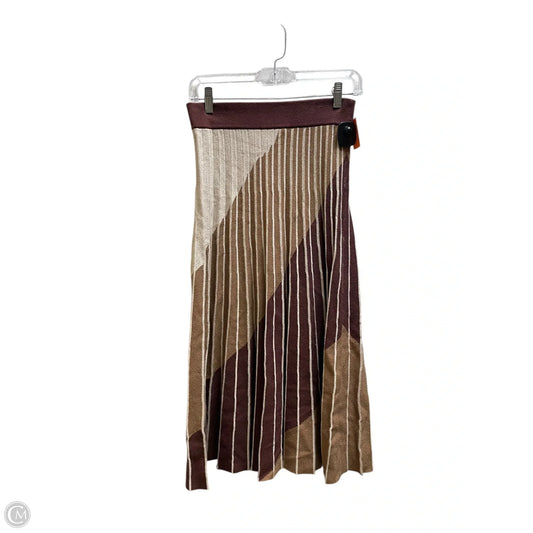 Skirt Maxi By Lush In Brown, Size: M