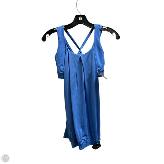 Athletic Tank Top By Lululemon In Blue, Size: 4