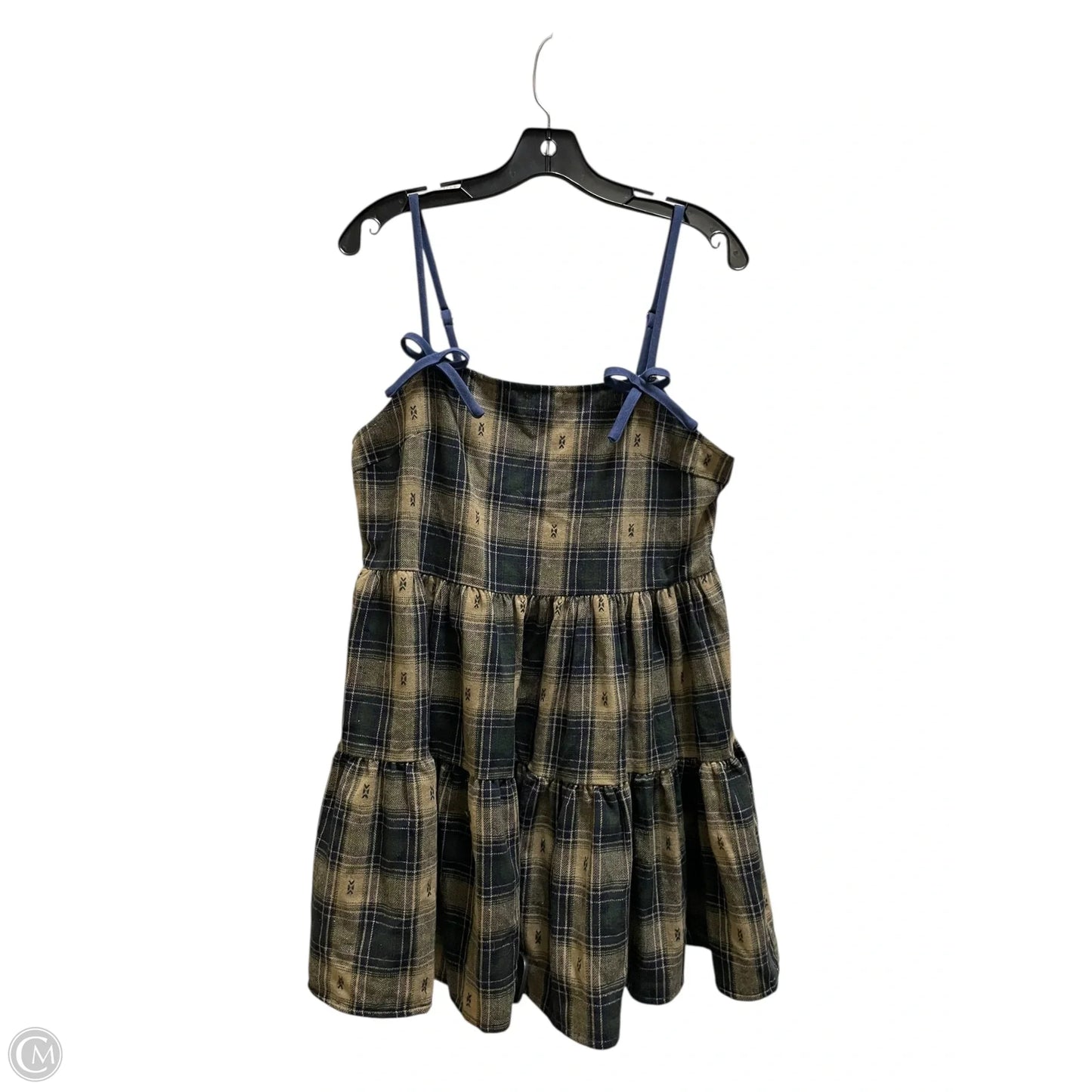 Dress Casual Short By Cider In Green, Size: M