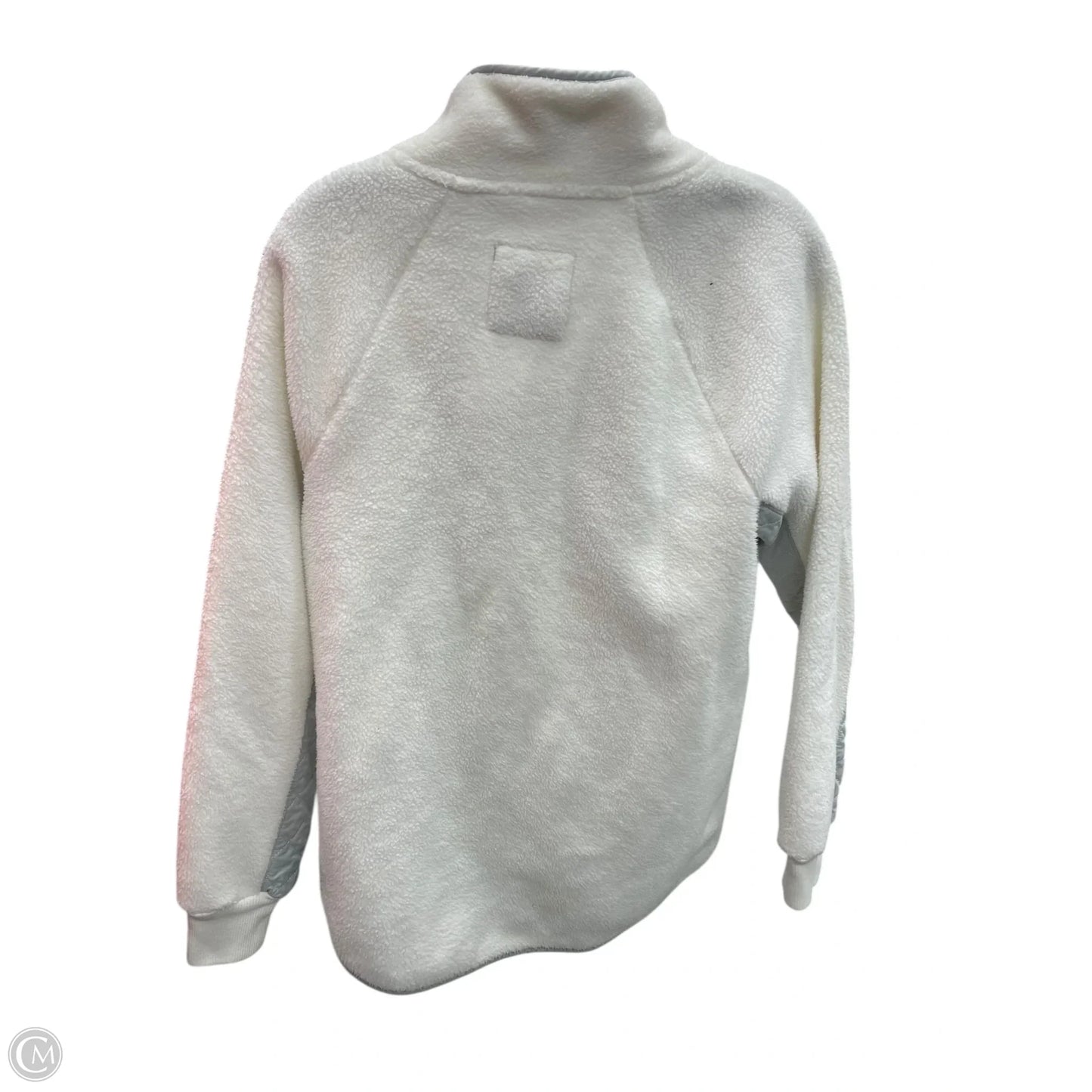 Sweatshirt Collar By Abercrombie And Fitch In White, Size: M