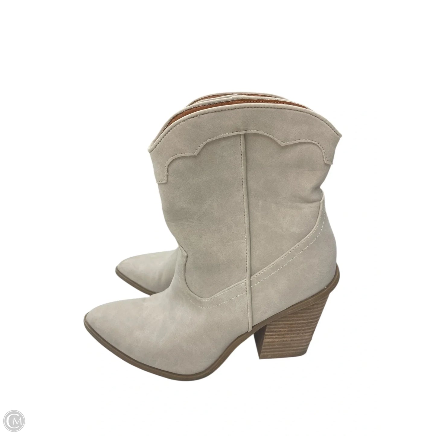 Boots Ankle Heels By Dolce Vita In Grey, Size: 8