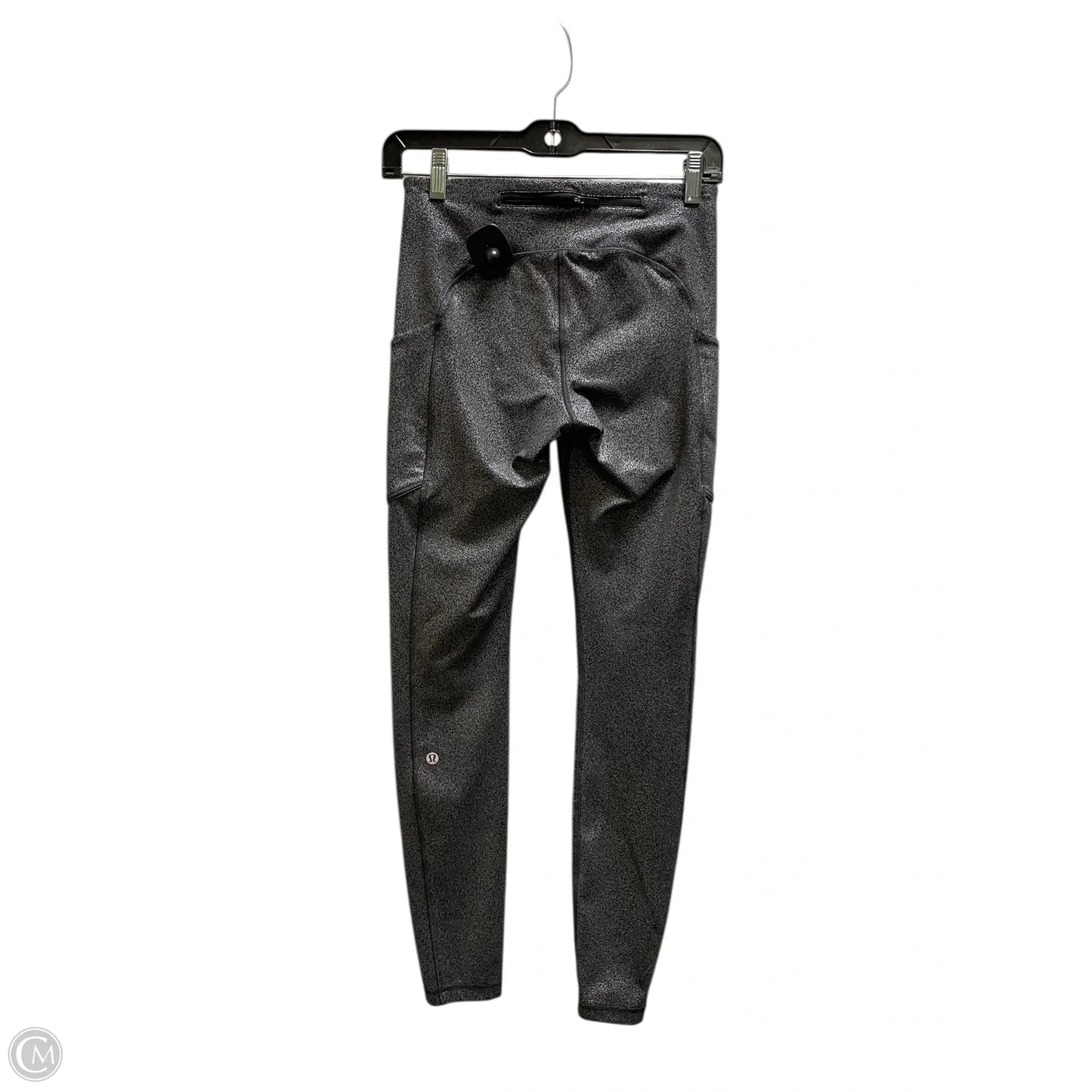 Athletic Leggings By Lululemon In Grey, Size: 4