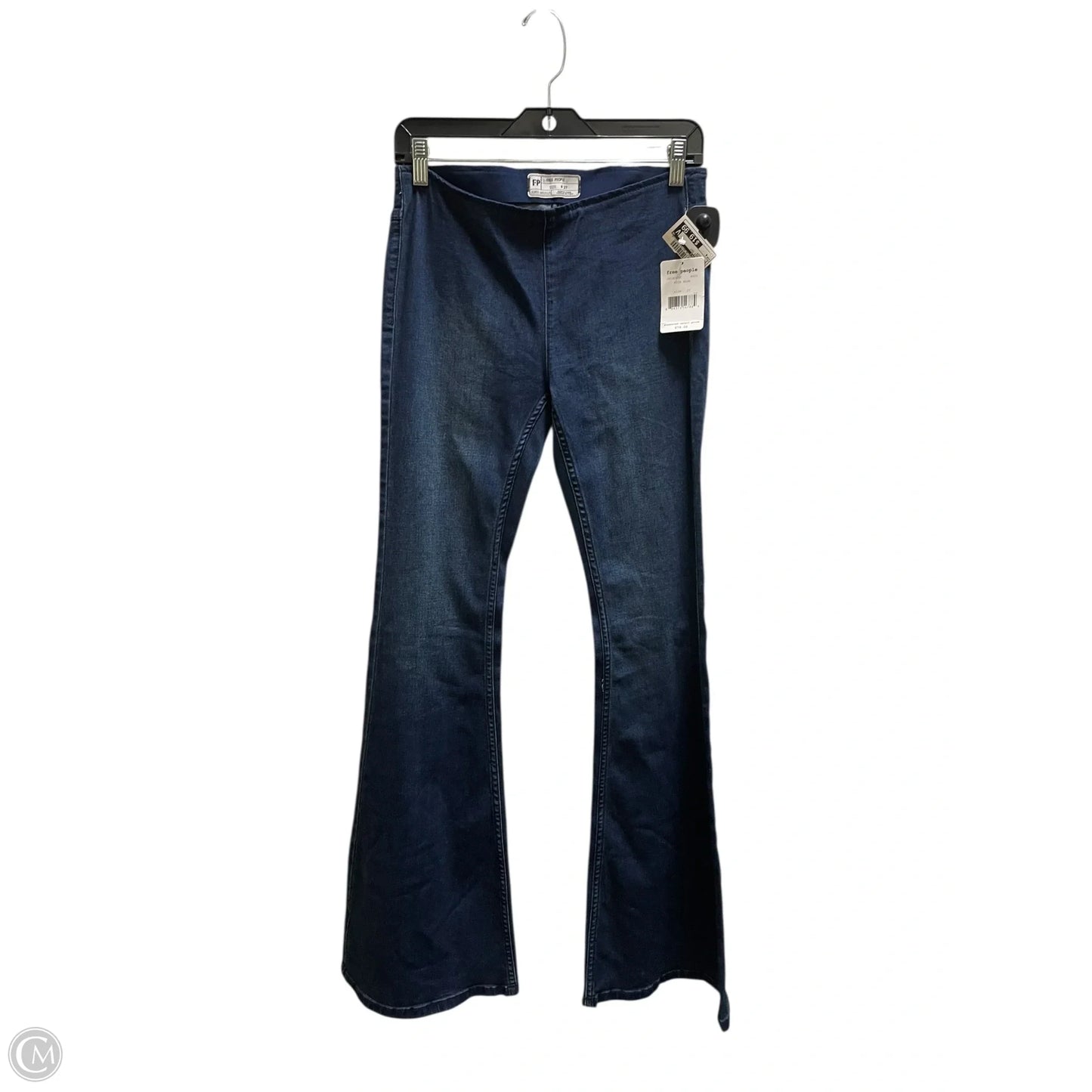 Jeans Boot Cut By Free People In Blue Denim, Size: 4