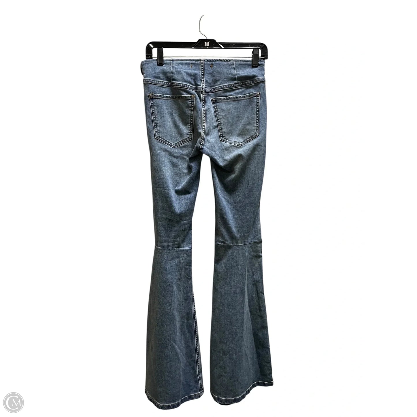 Jeans Boot Cut By Free People In Blue Denim, Size: 0