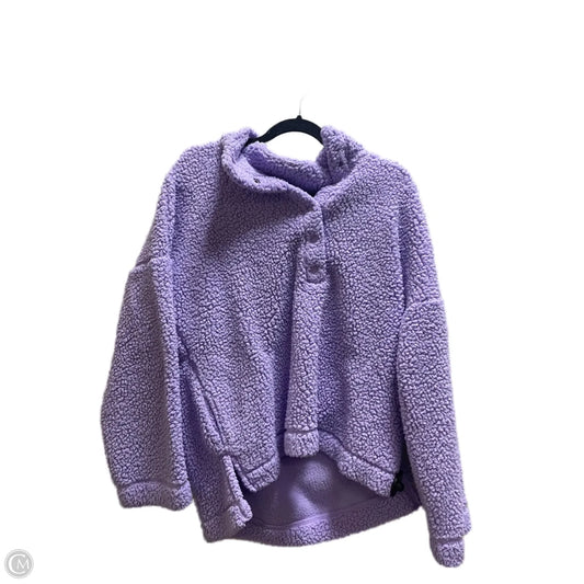 Sweatshirt Collar By Aerie In Purple, Size: M