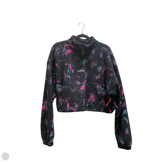 Sweatshirt Collar By Adidas In Black, Size: Xl