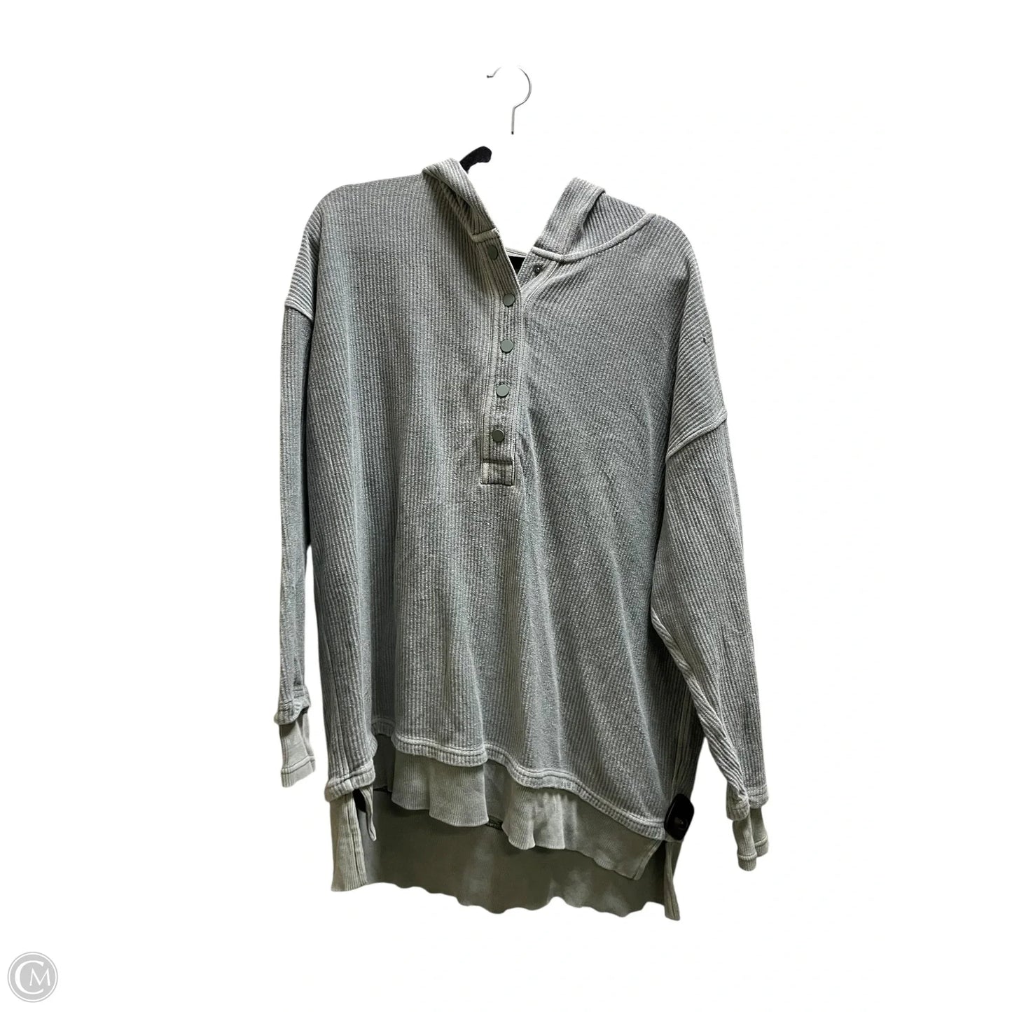 Sweatshirt Hoodie By Aerie In Green, Size: M