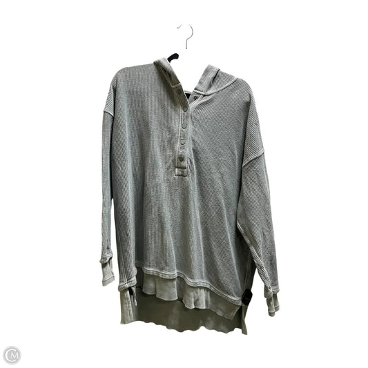 Sweatshirt Hoodie By Aerie In Green, Size: M