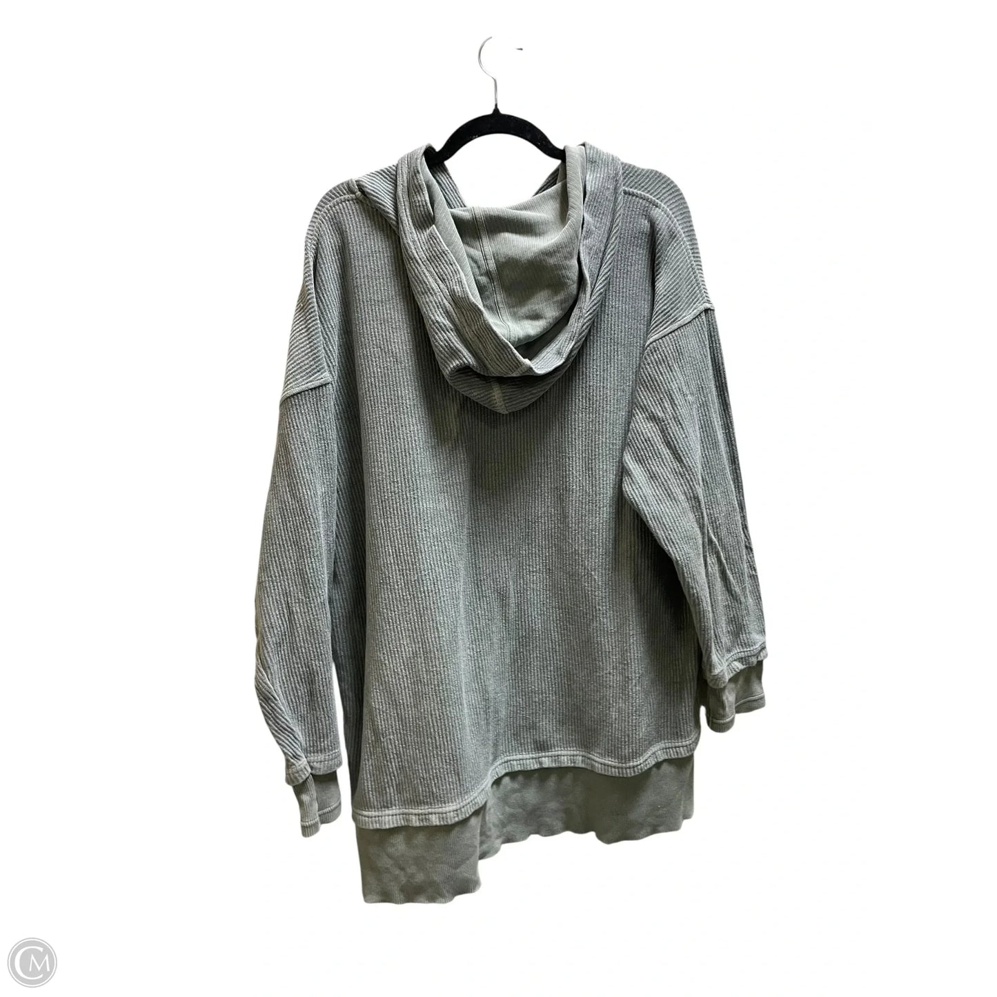 Sweatshirt Hoodie By Aerie In Green, Size: M