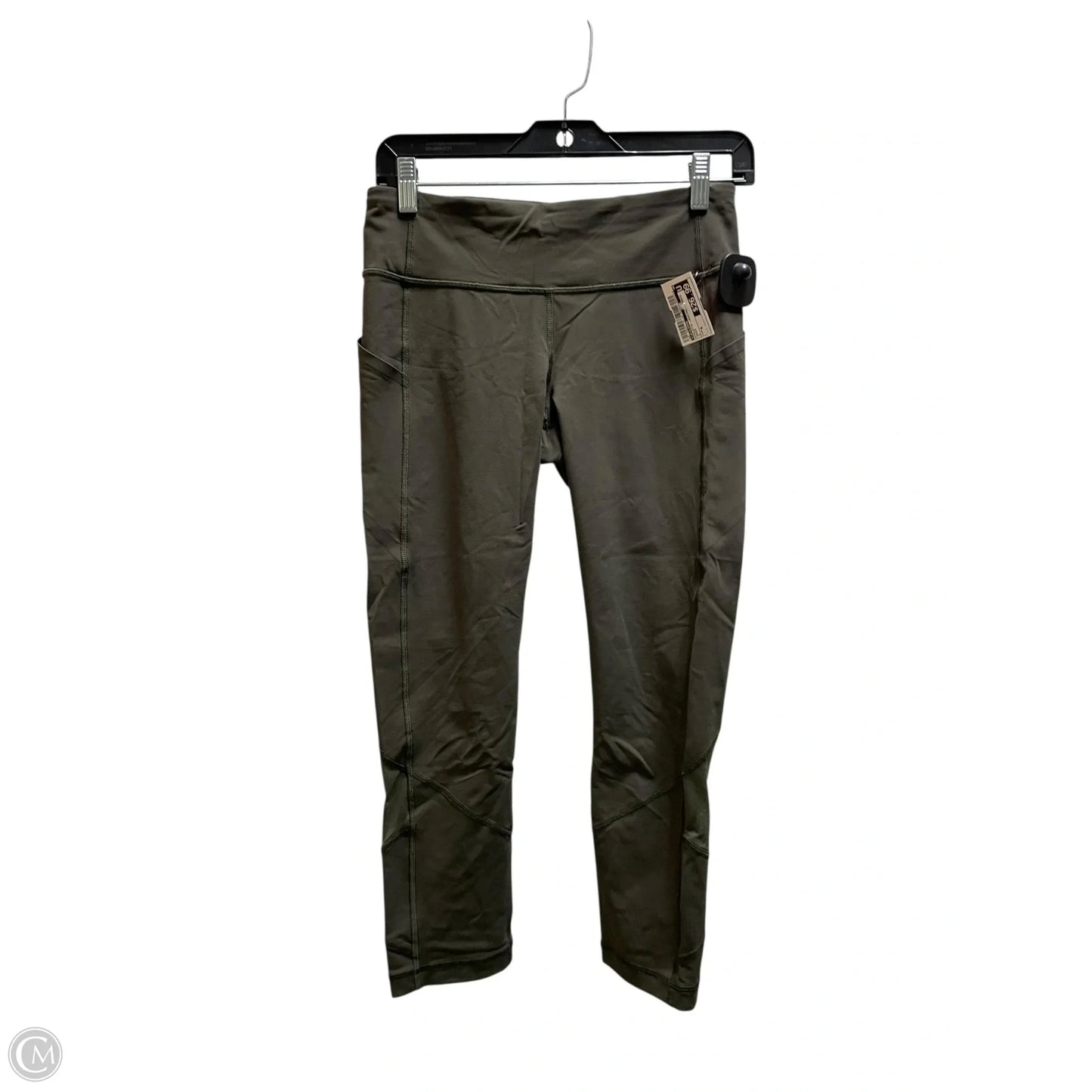 Athletic Leggings Capris By Lululemon In Green, Size: 6