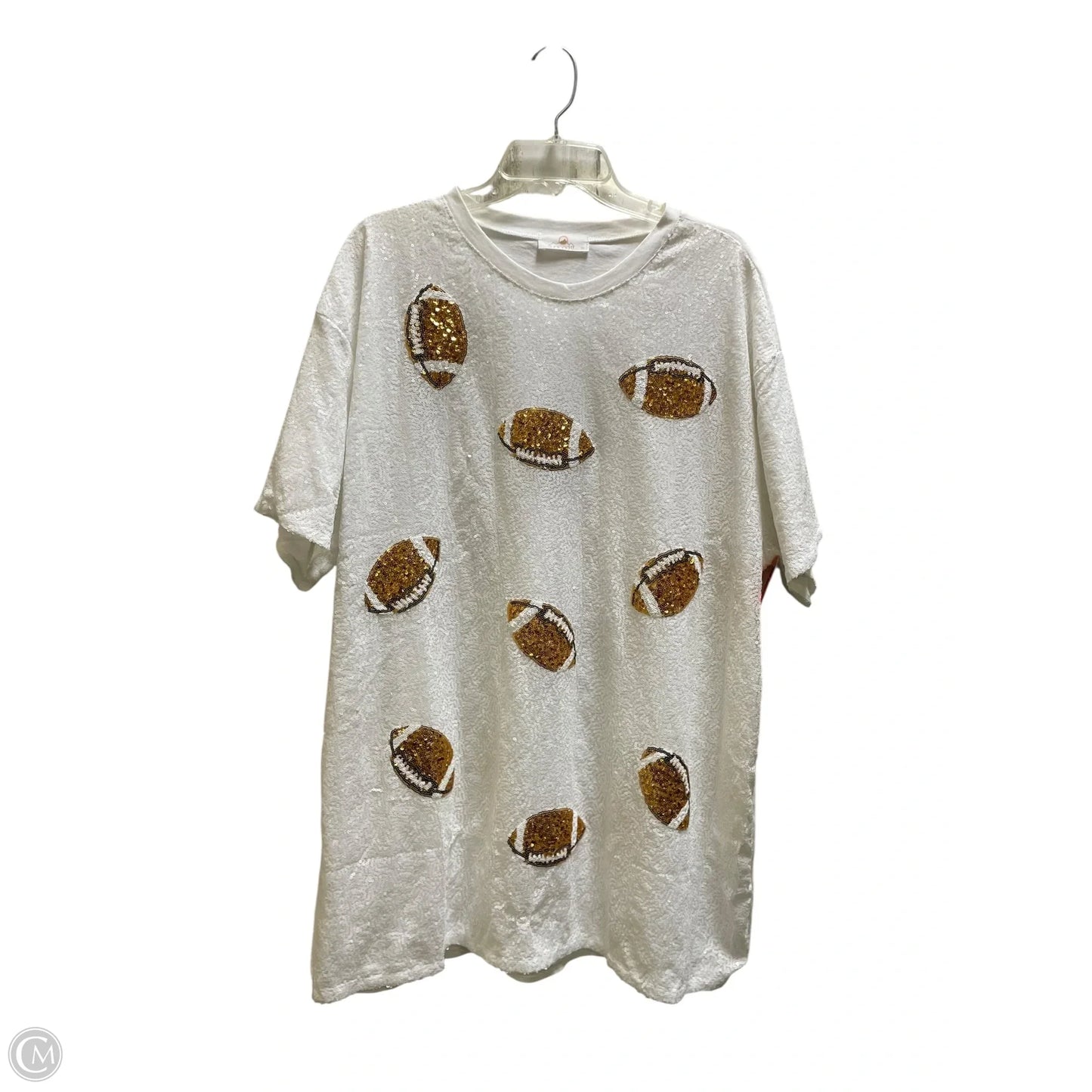 Dress Casual Short By Clothes Mentor In White, Size: M