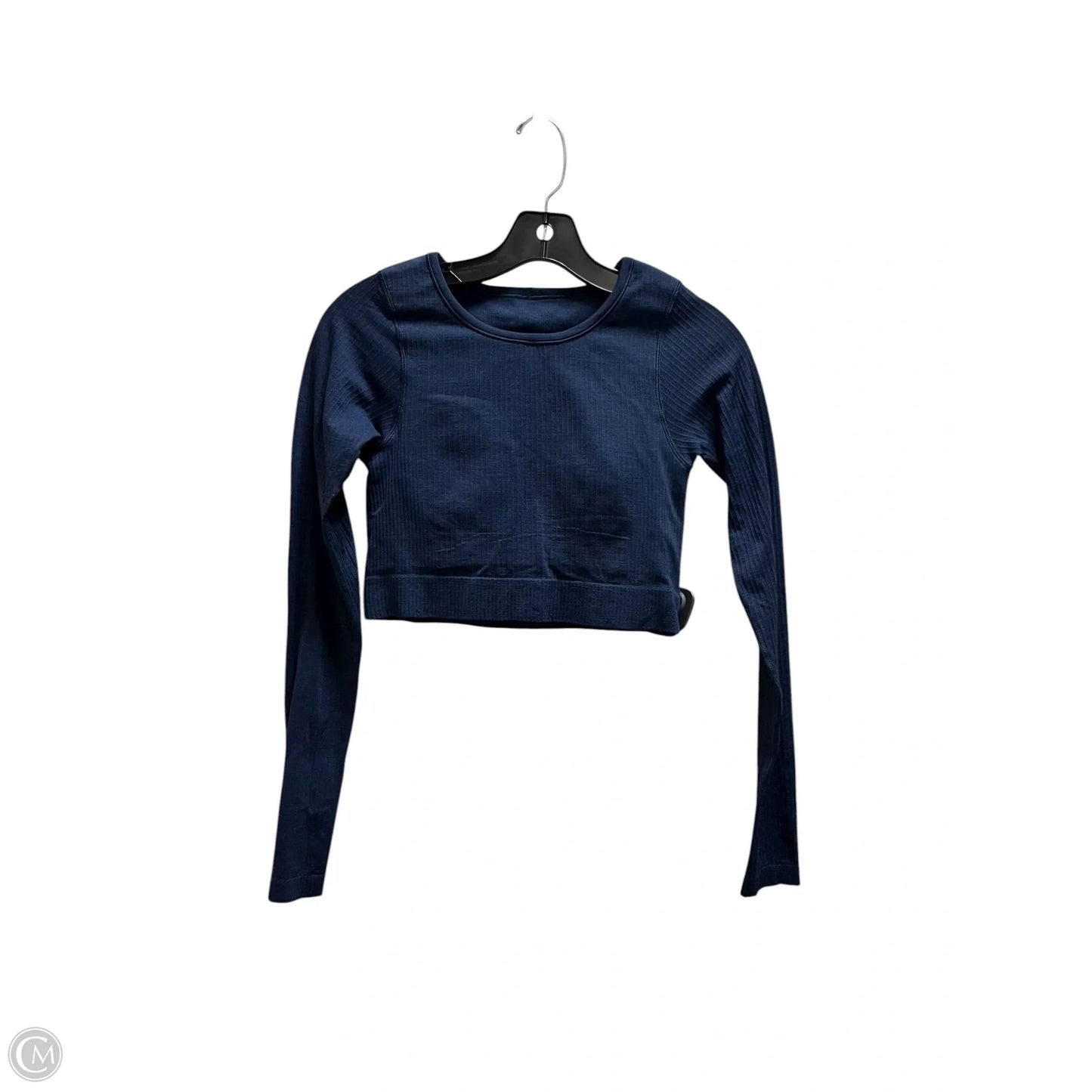 Top Long Sleeve By Lululemon In Blue, Size: S
