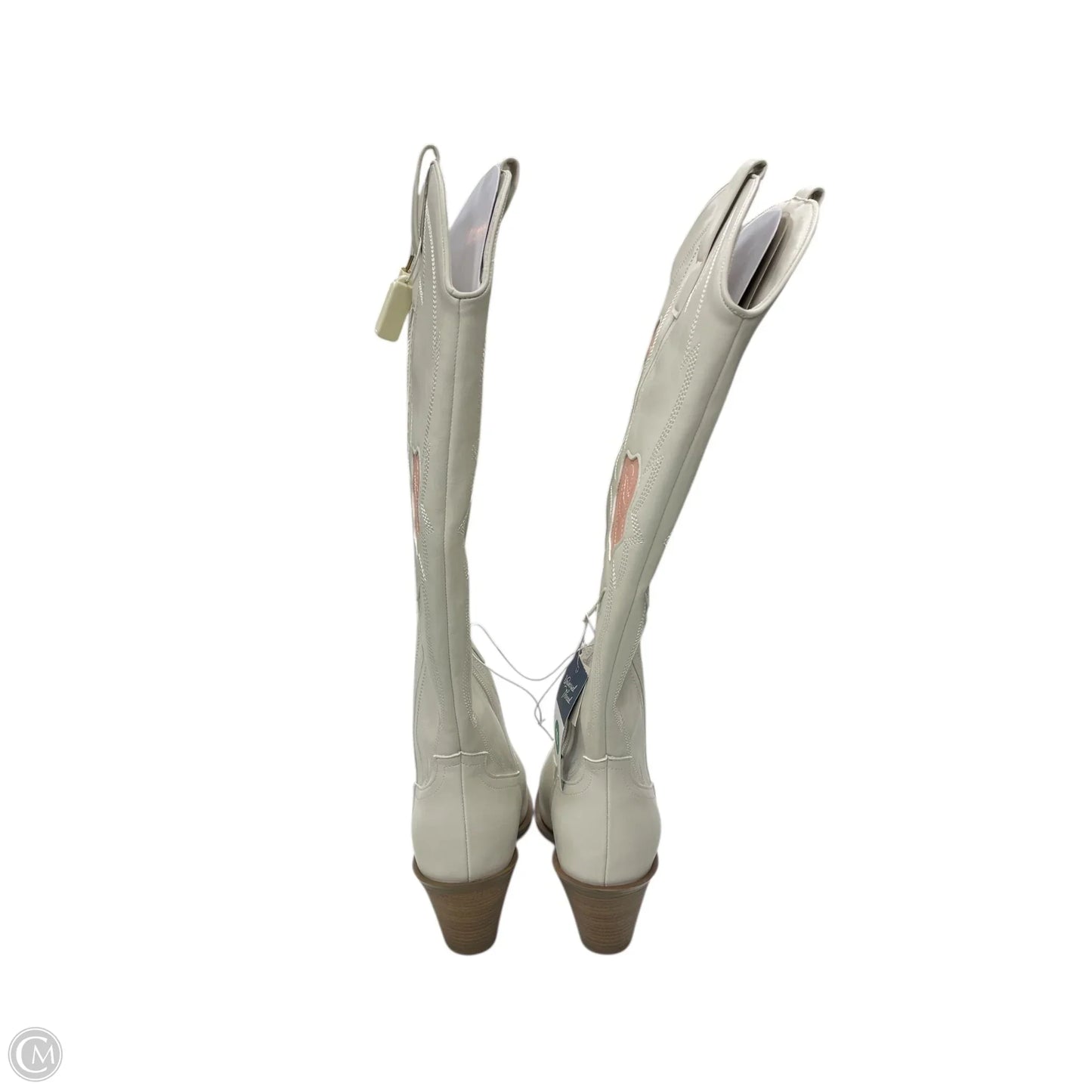 Boots Western By Universal Thread In White, Size: 10