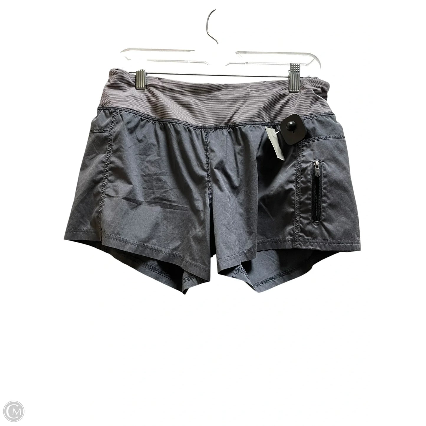 Athletic Shorts By Lululemon In Grey, Size: 8