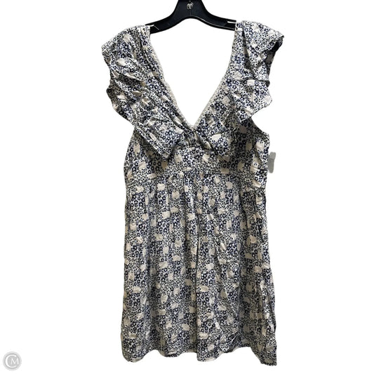 Dress Casual Short By Anthropologie In Blue, Size: Xs