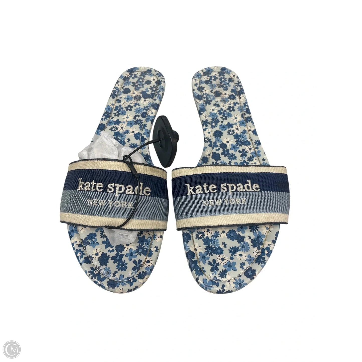 Shoes Designer By Kate Spade In Blue, Size: 10.5