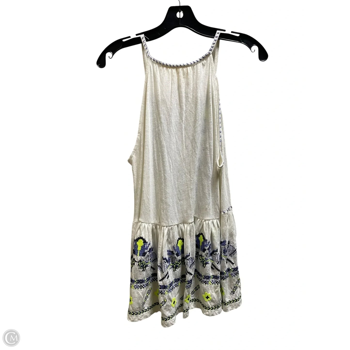 Top Sleeveless By Maeve In White, Size: M