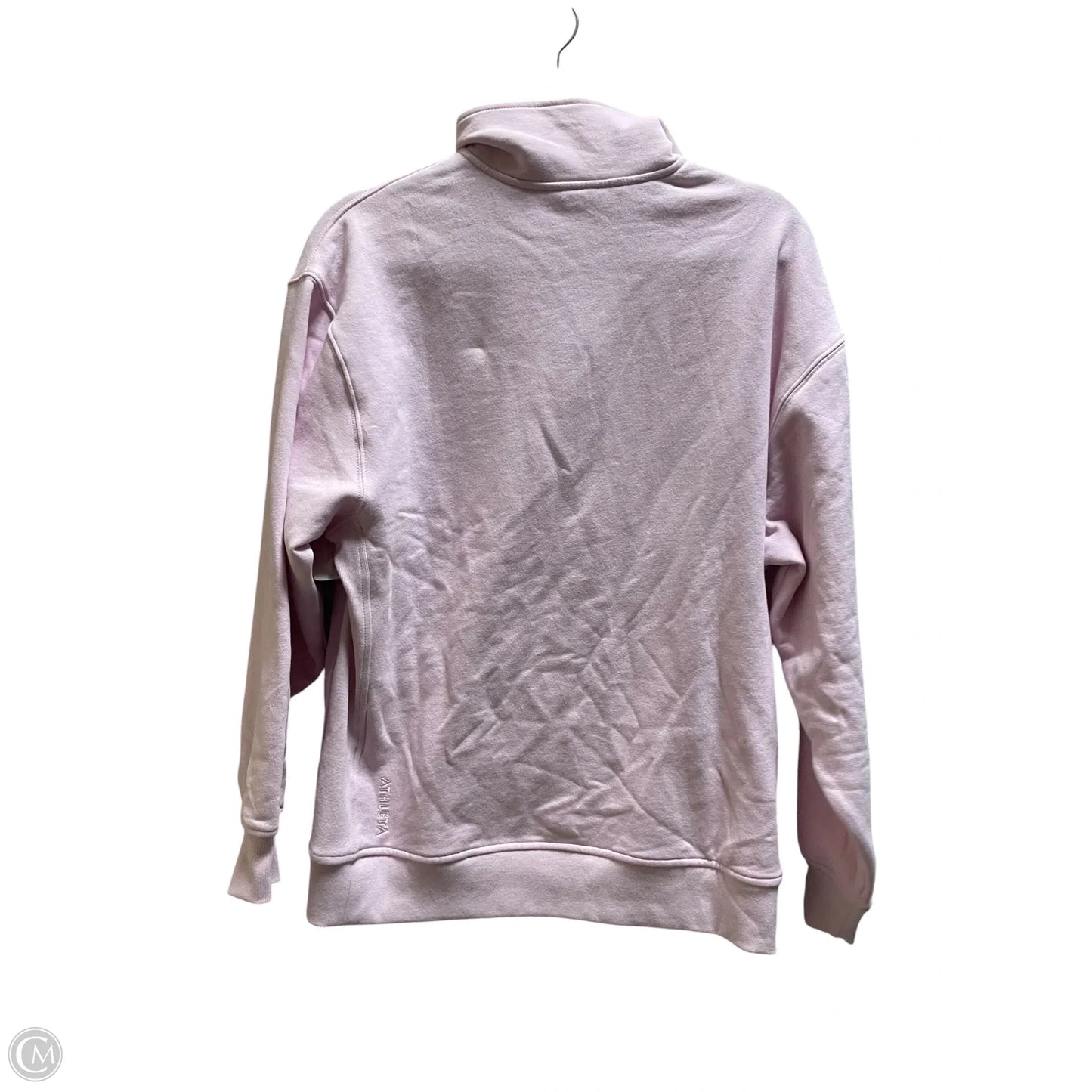 Sweatshirt Collar By Athleta In Pink, Size: S