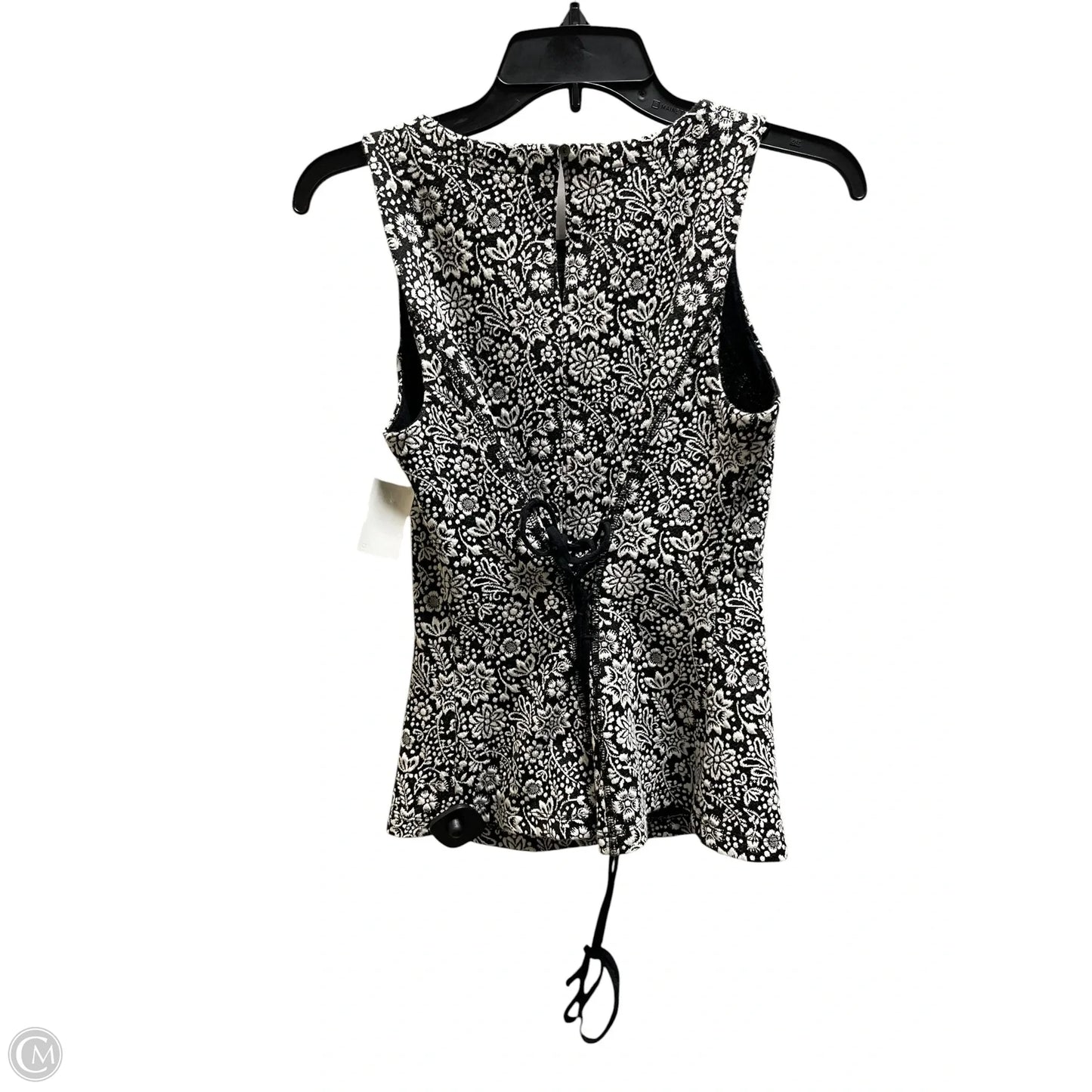 Top Sleeveless By Anthropologie In Black, Size: Xs