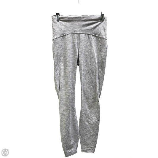 Athletic Leggings By Lululemon In Grey, Size: 4