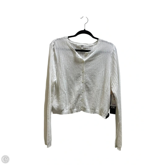 Top Long Sleeve By Madden Nyc In Cream, Size: Xl