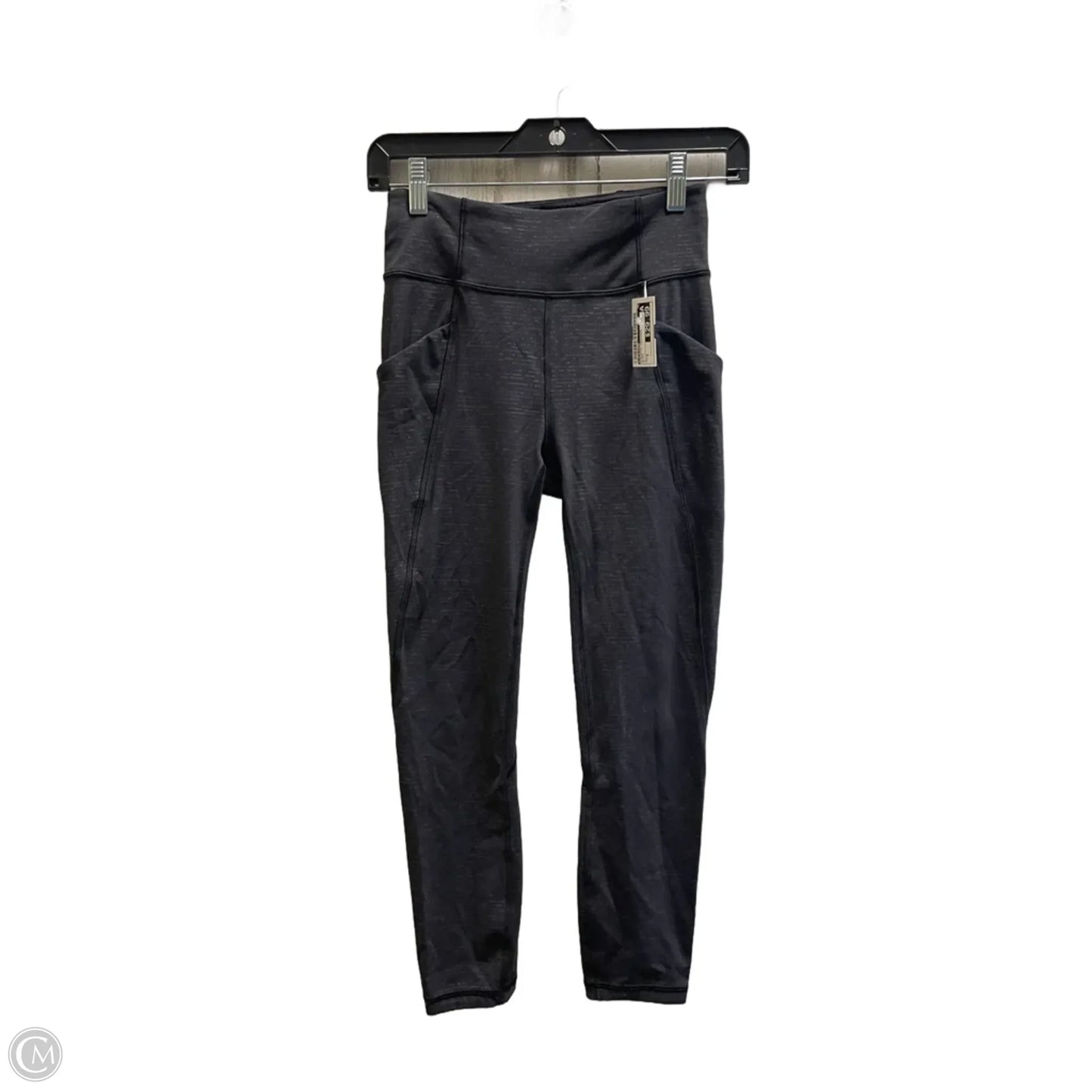 Athletic Leggings By Lululemon In Black, Size: 4