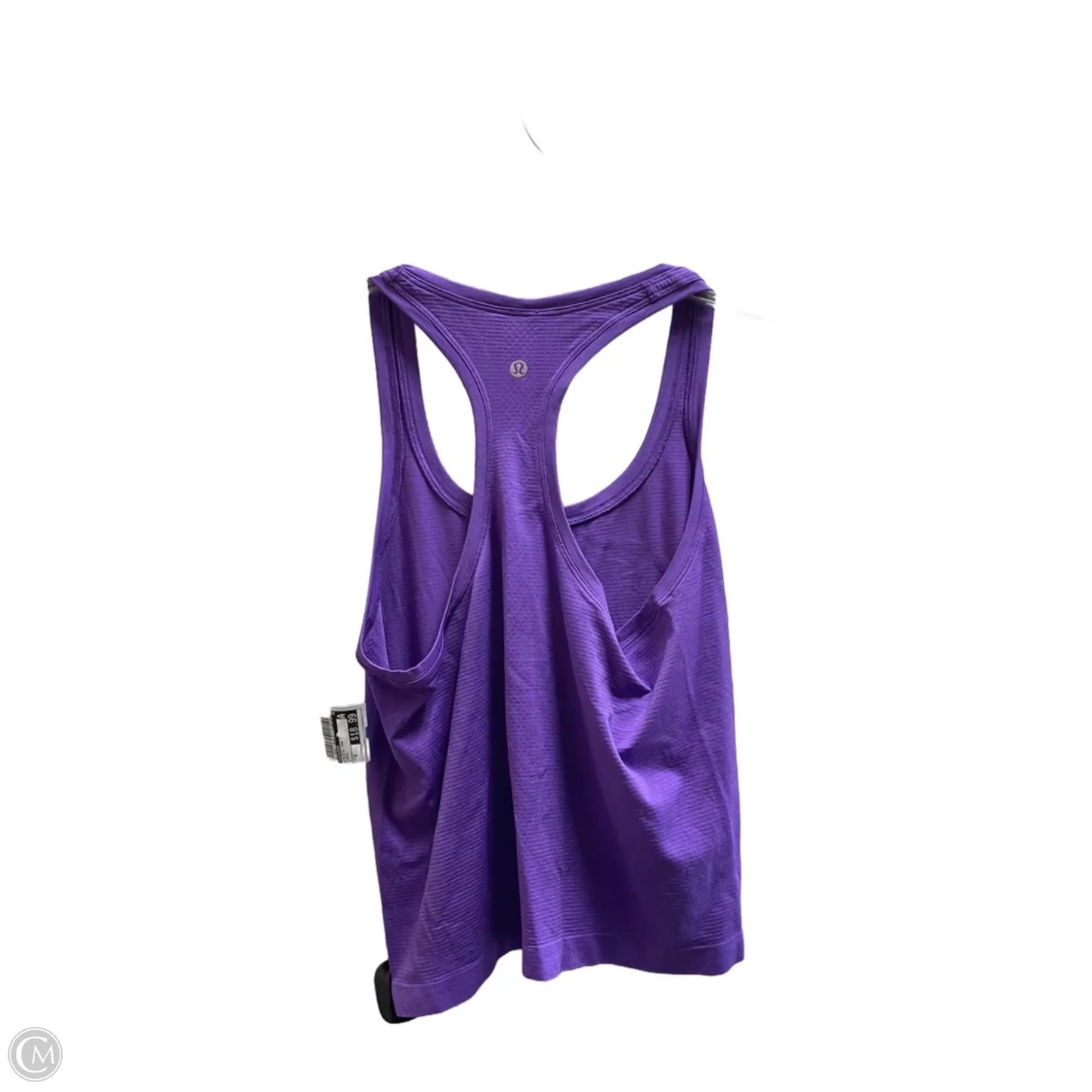 Athletic Tank Top By Lululemon In Purple, Size: 8