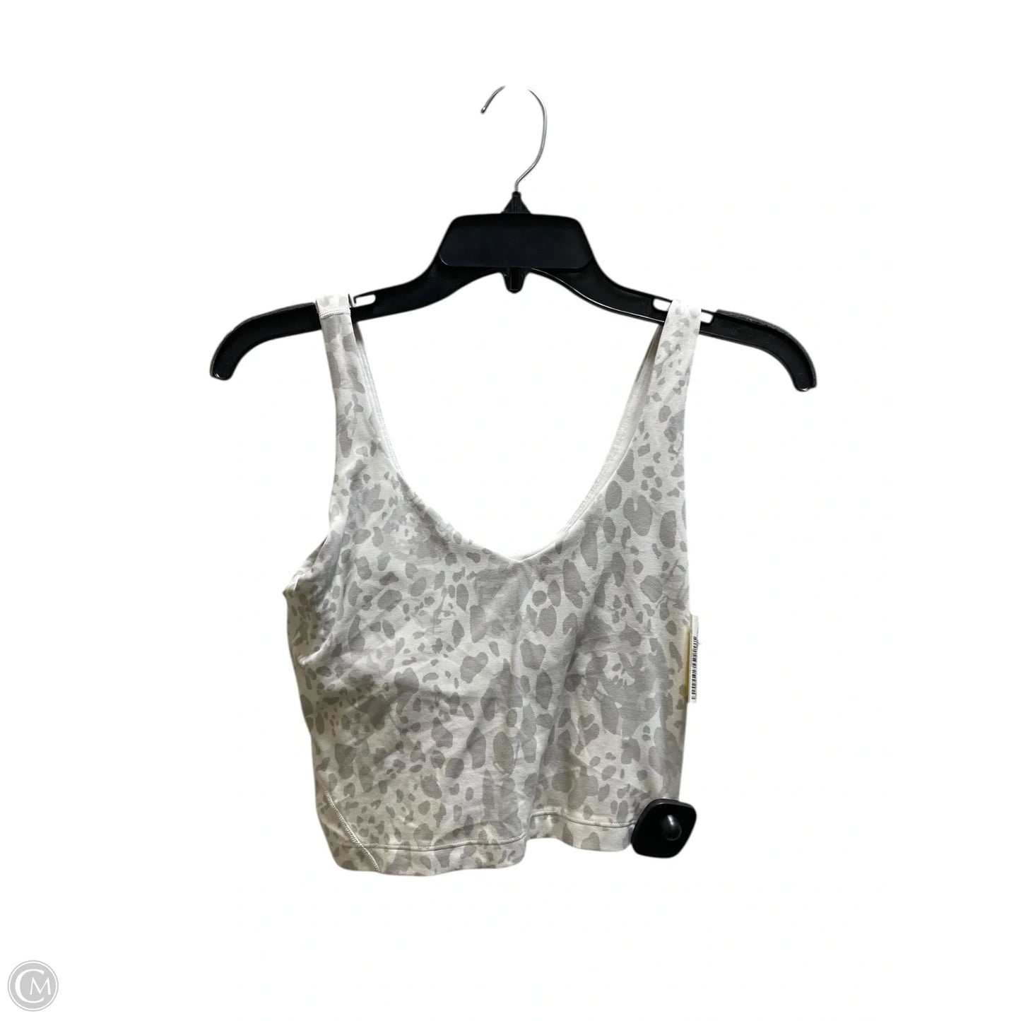 Athletic Tank Top By Lululemon In Grey, Size: 6
