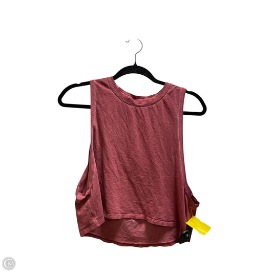Athletic Tank Top By Lululemon In Red, Size: S