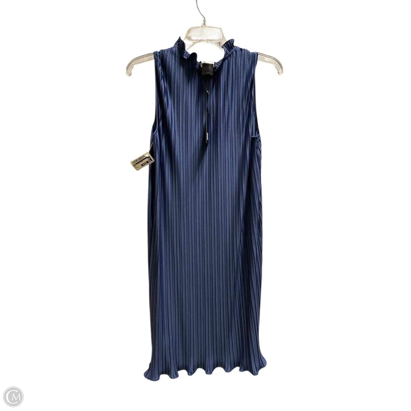 Dress Casual Midi By Dkny In Blue, Size: S