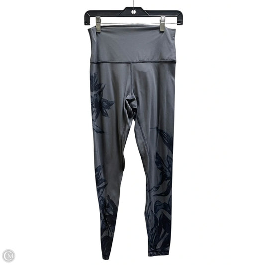 Athletic Leggings By Lululemon In Grey, Size: 8