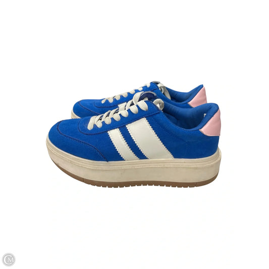 Shoes Sneakers By Clothes Mentor In Blue, Size: 7
